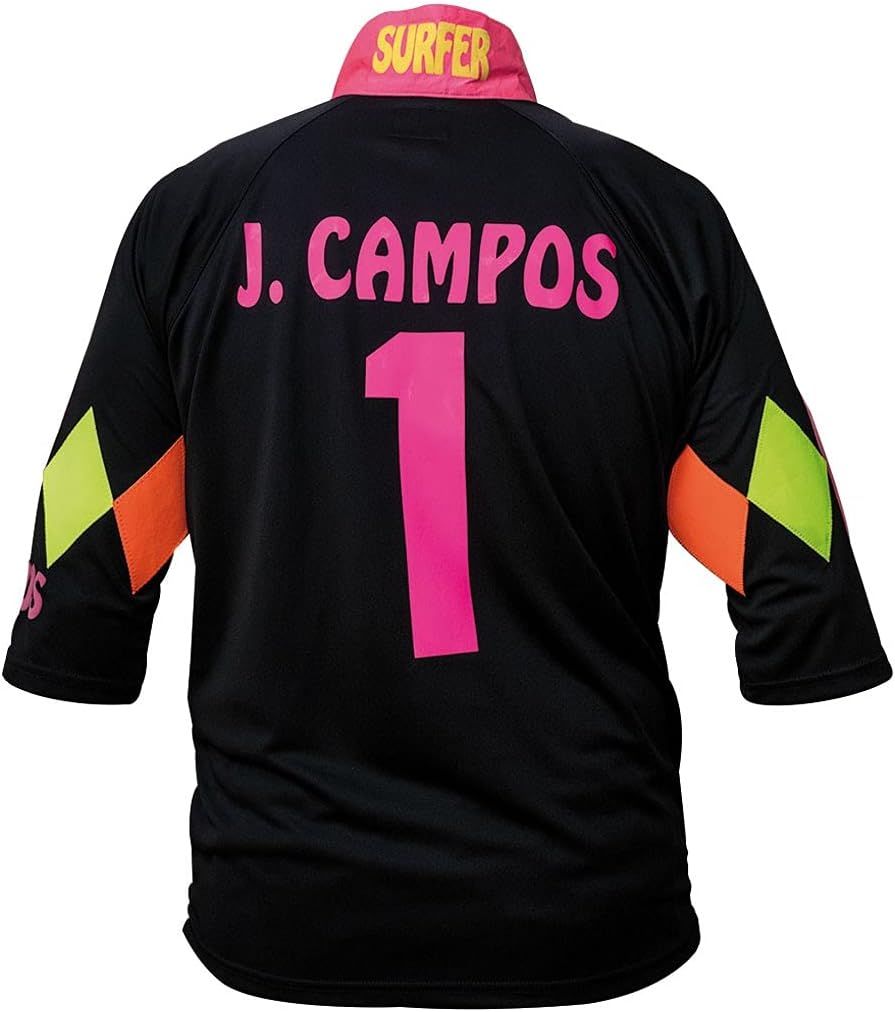 Raute Port Original Jersey and Bermuda Jorge Campos Black Limited Edition - Image 4