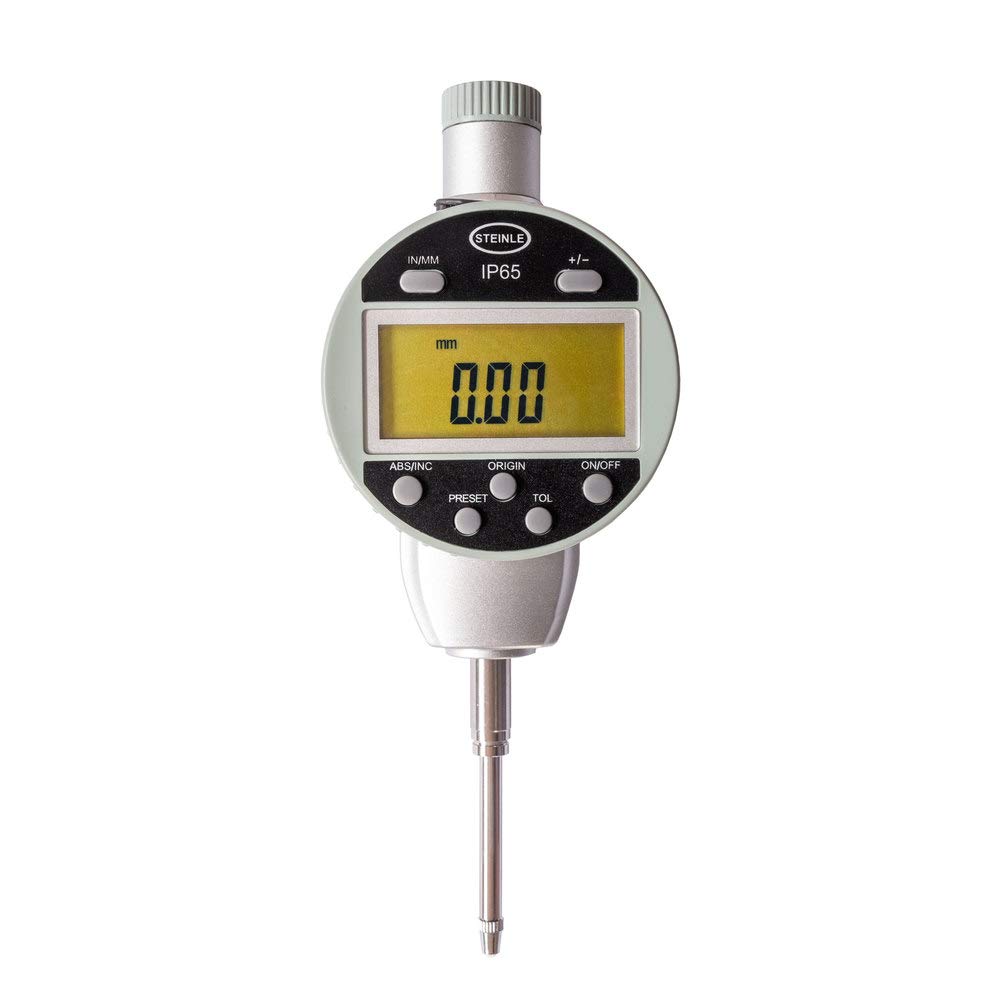 STEINLE 3201 IP65 Digital Messuhr 25 mm Ablesung 0,01 mm Display drehbar über 270°