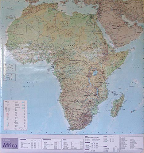 Continental Map – Africa (Continental Map S.) [Idioma Inglés]