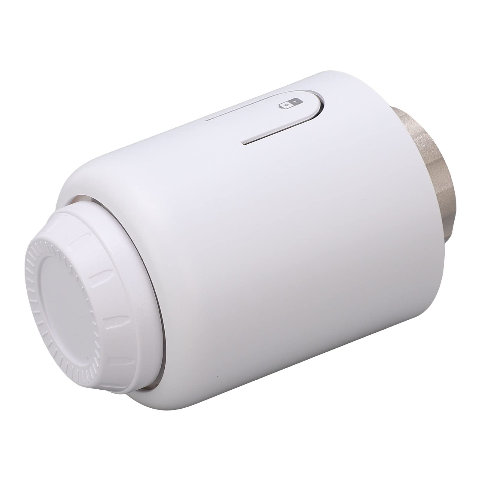 Válvula termostática inteligente de radiador con pantalla LED para el hogar, control remoto, compatible con la aplicación, diseño transparente, material ABS