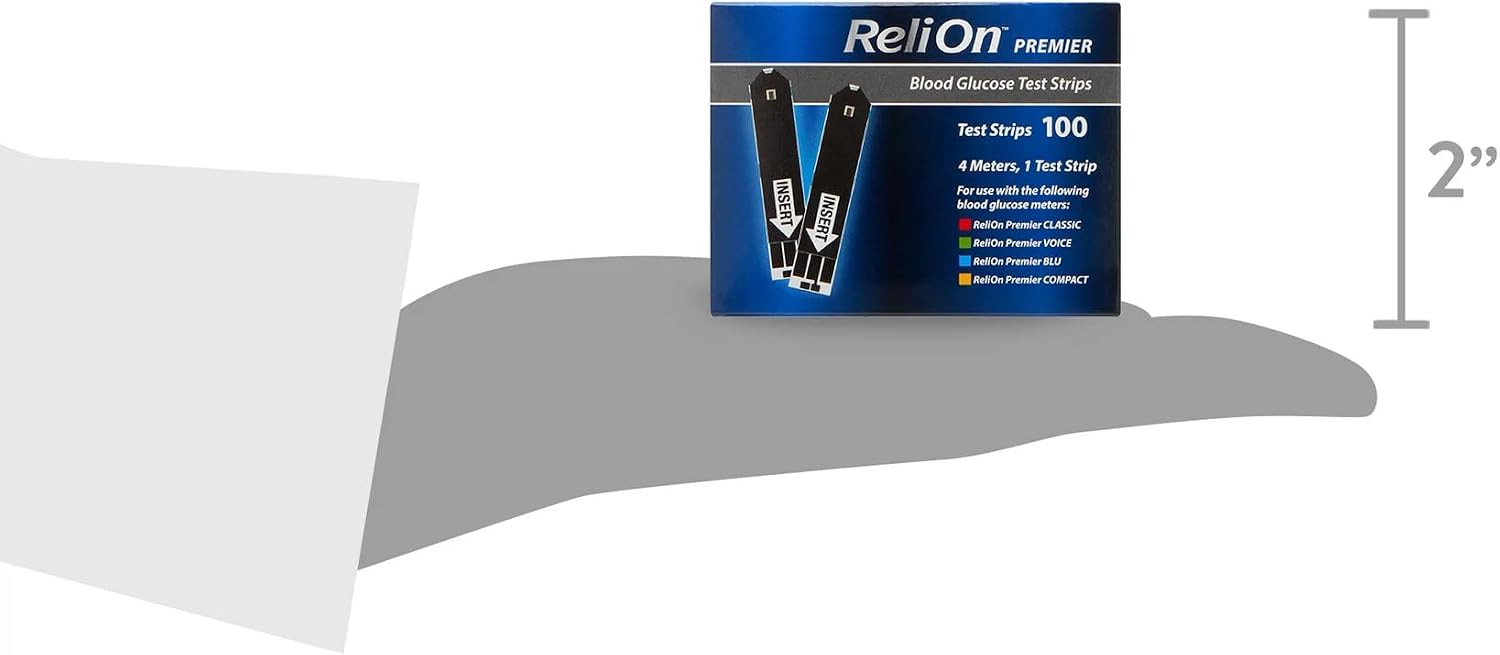 Count Test Strips, No Coding Required - Accurate Monitoring - Care - for Use with.