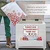 Package Delivery Sign for Outdoor Yard, 7.9" x 11.8" Metal Tin Plate Delivery Signs for Packages Boxes for Outside- Please Place Packages in Box Sign #5