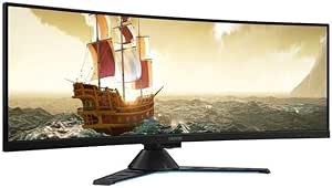 Lenovo Legion Y44w-10 43.4" DWUXGA 144Hz WLED Curved HDR Gaming Monitor with AMD Radeon FreeSync 2, 3840x1200