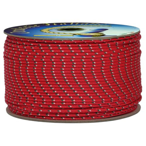 Corderie Italiane 006038504 Cordino Colorato Hobby Fantasy, Rosso, 3 mm, 40 mt