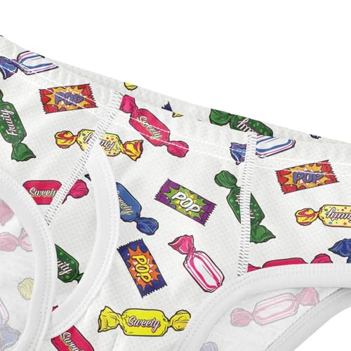 Cotton Little Boys Briefs Soft Candy Toddler Underwear4