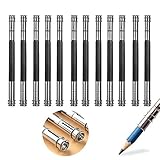 【Ampliamente utilizado】Funciona con la mayoría de bolígrafos de tamaño estándar para arte, manualidades, oficina y escuela, una herramienta muy útil para dibujar y esbozar. Estos extensores de lápiz son una ayuda ideal para ajustar la longitud para su uso.