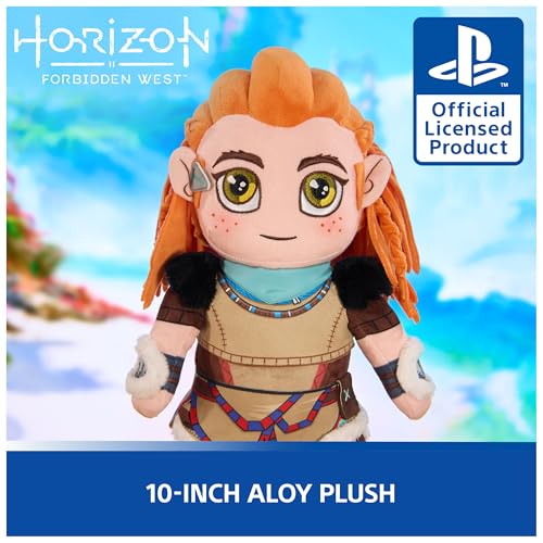 PlayStation Horizon Forbidden West, Premium 10-Inch Aloy Collector Grade Plush Toy, Cute Plushies and Kids Toys for PS5 Fans of All Ages - image 2