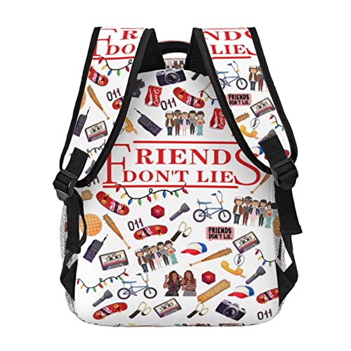 Uinta Cute Backpacks Cartoon Bookbags Casual Daypack Laptop Backpack Waterproof Travel 17In Backpacks For Girls Boys Adult, White, One Size #TOP3