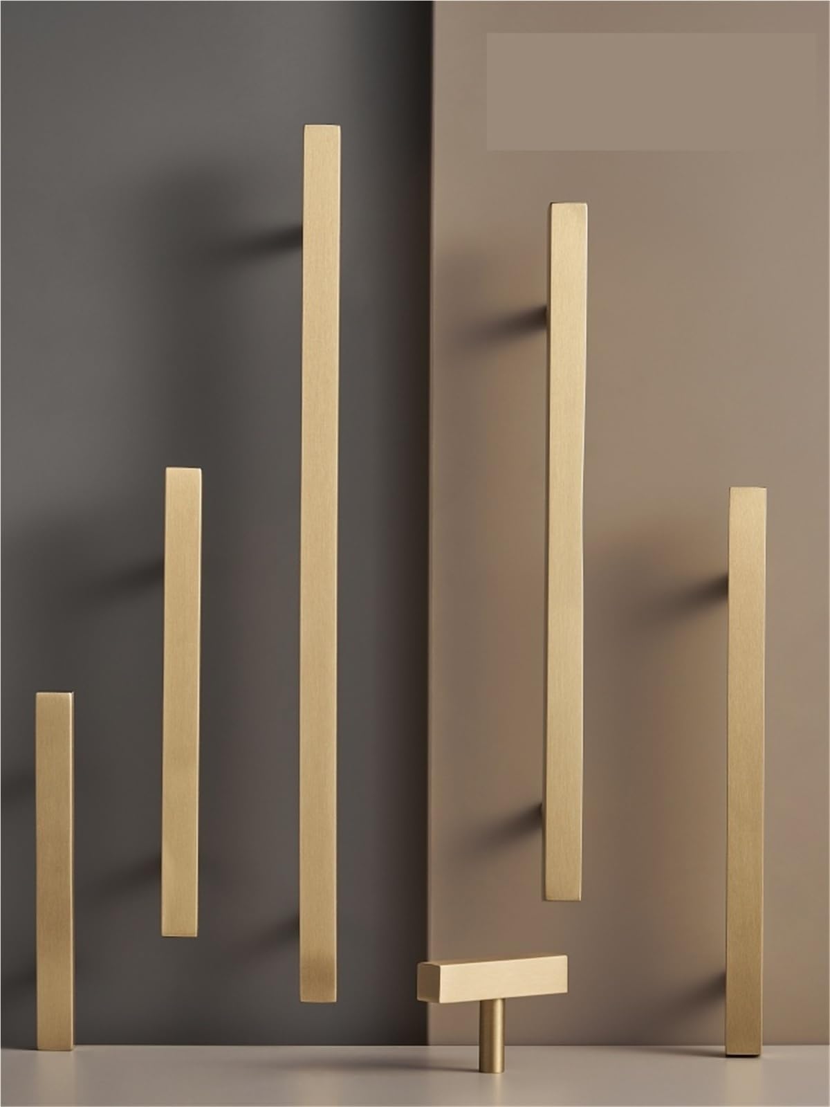 Poignée de porte de réfrigérateur carrée longue 220mm pour lave-vaisselle