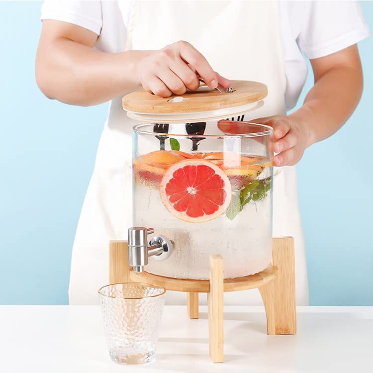 【現状品】ジュースディスペンサー 5リットル ステンレス Amazon.co.jp: Yajuyi ステンレススチール ジュースディスペンサー