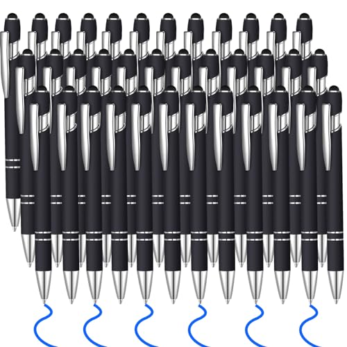 Lot de 36 stylos à bille et stylet à offrir aux collègues de bureau