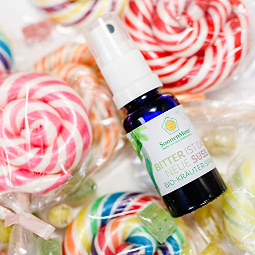 SonnenMoor Bio Bitterstoff-Spray für natürliche Kontrolle des Süßhungers