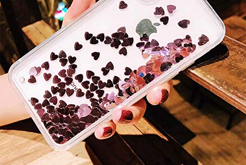 Casa Iphone Xs Max Bling Casa, Glitter Liquid Bling Floating Bling Sparkle Luxury Pretty Girls Crystal Clear Case For Apple Iphone Xs Max (Rose Gold) #TOP3