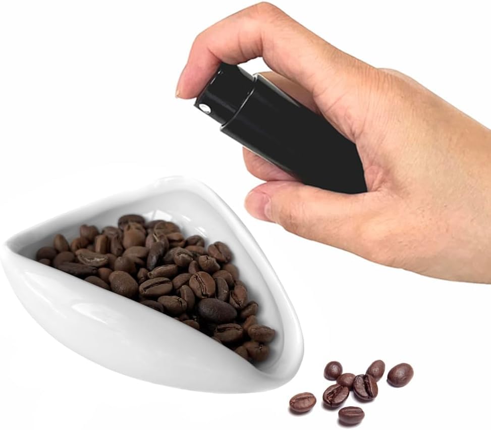 MisFun 1 juego de vasos dosificadores de granos de café blanco y...