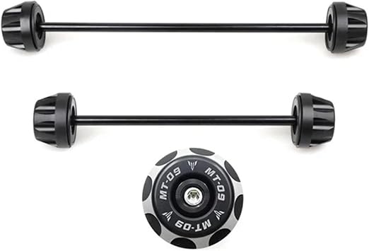 Motorbike Wheel Protector Rear Front Axle Fork Crash Slider Compatible with Yamaha MT07 FZ07 MT09SP 2014-2024 MT09 FZ09 SP MT FZ 07 09 2022