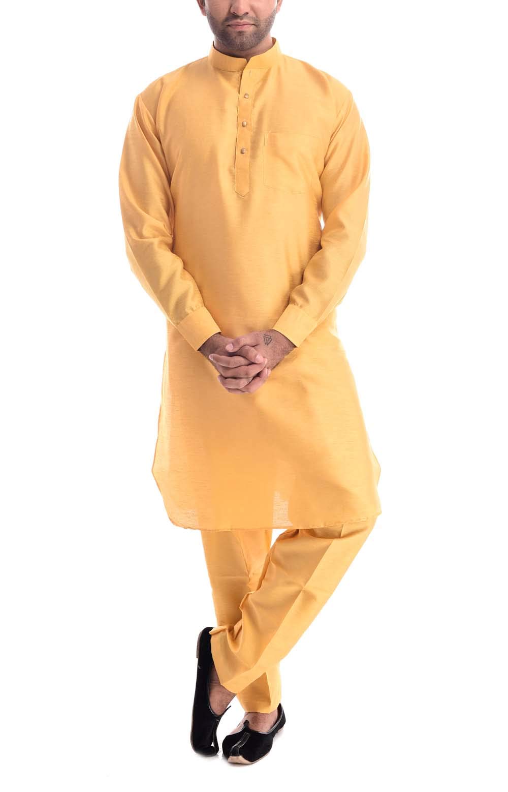 royal kurta Mens Silk Blend Kurta Pyjama-picture-40
