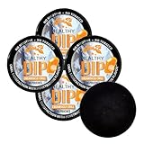 DC Crafts Nation Skin Can Cover with Teaza Herbal Energy Pouches Creamsicle 4 Cans - Black