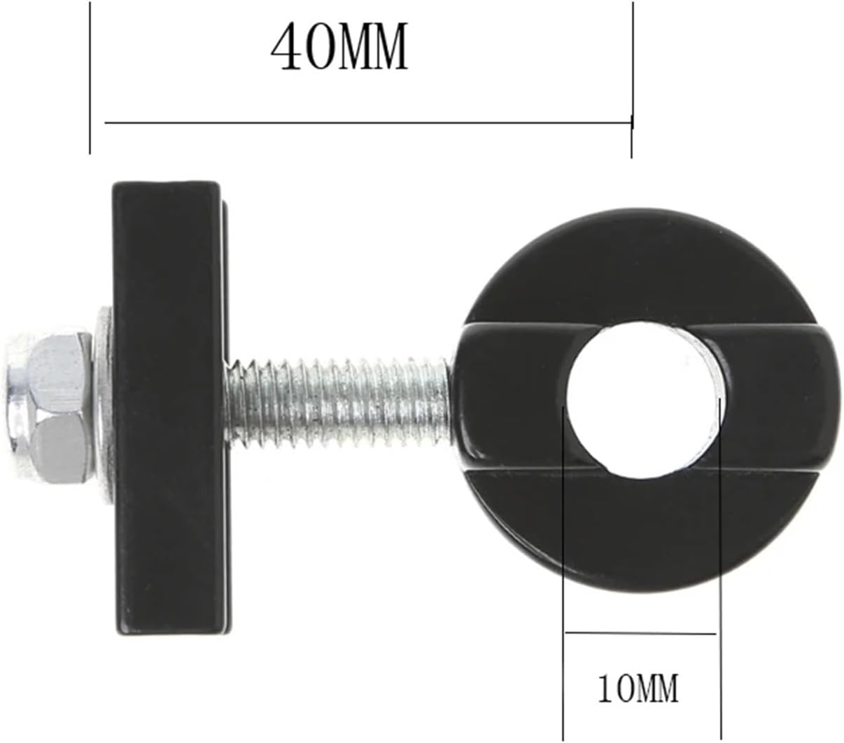 Bicycle Chain Adjuster Tensioner Fastener Aluminum Alloy Bolt for BMX Fixie Bike