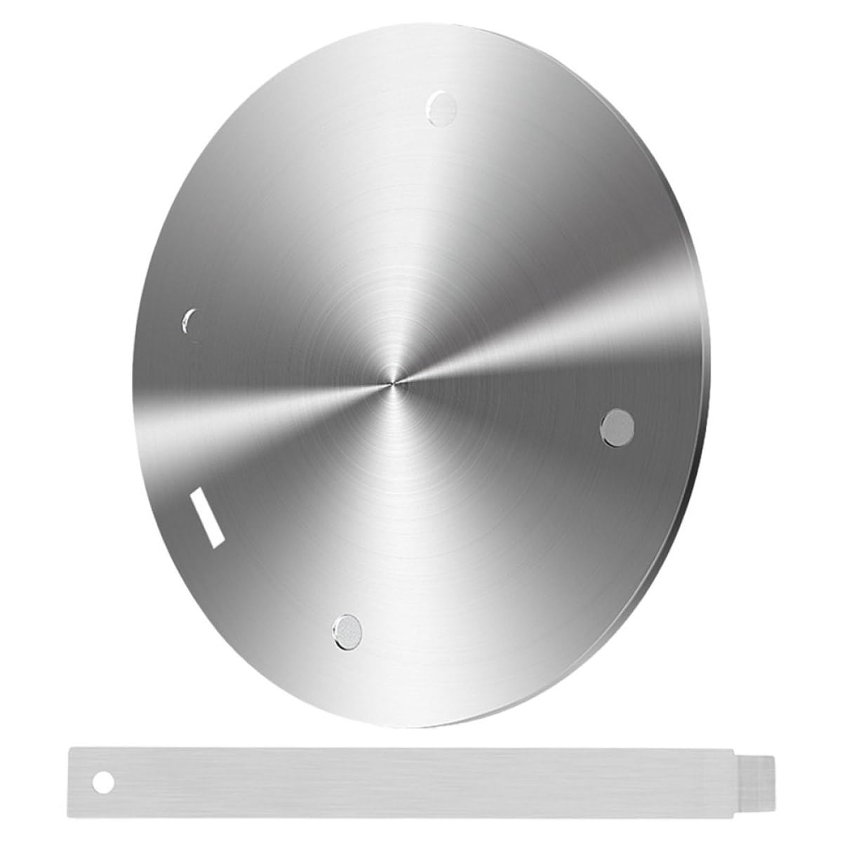 Alipis Placa Adaptadora 1 Set Difusor de Calor Calentamiento Rápido y Uniforme para Inducción de Acero Inoxidable y Aleación de para Cocina de Gas