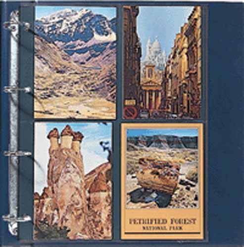 Feuilles pour cartes postales et autographes compact A4 SAFE 5470 x5