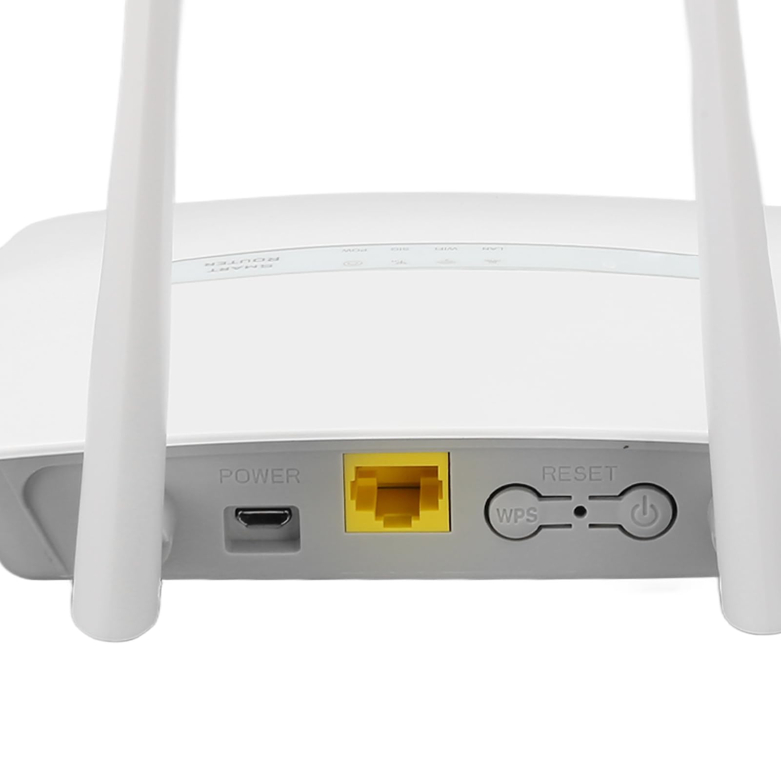 Modem Routeur 4G LTE, Point D'accès WiFi Mobile avec Emplacement pour Carte SIM, 4 Antennes Externes, Prend en Charge la Connexion WiFi et Filaire, Partage de 32 (Prise UE