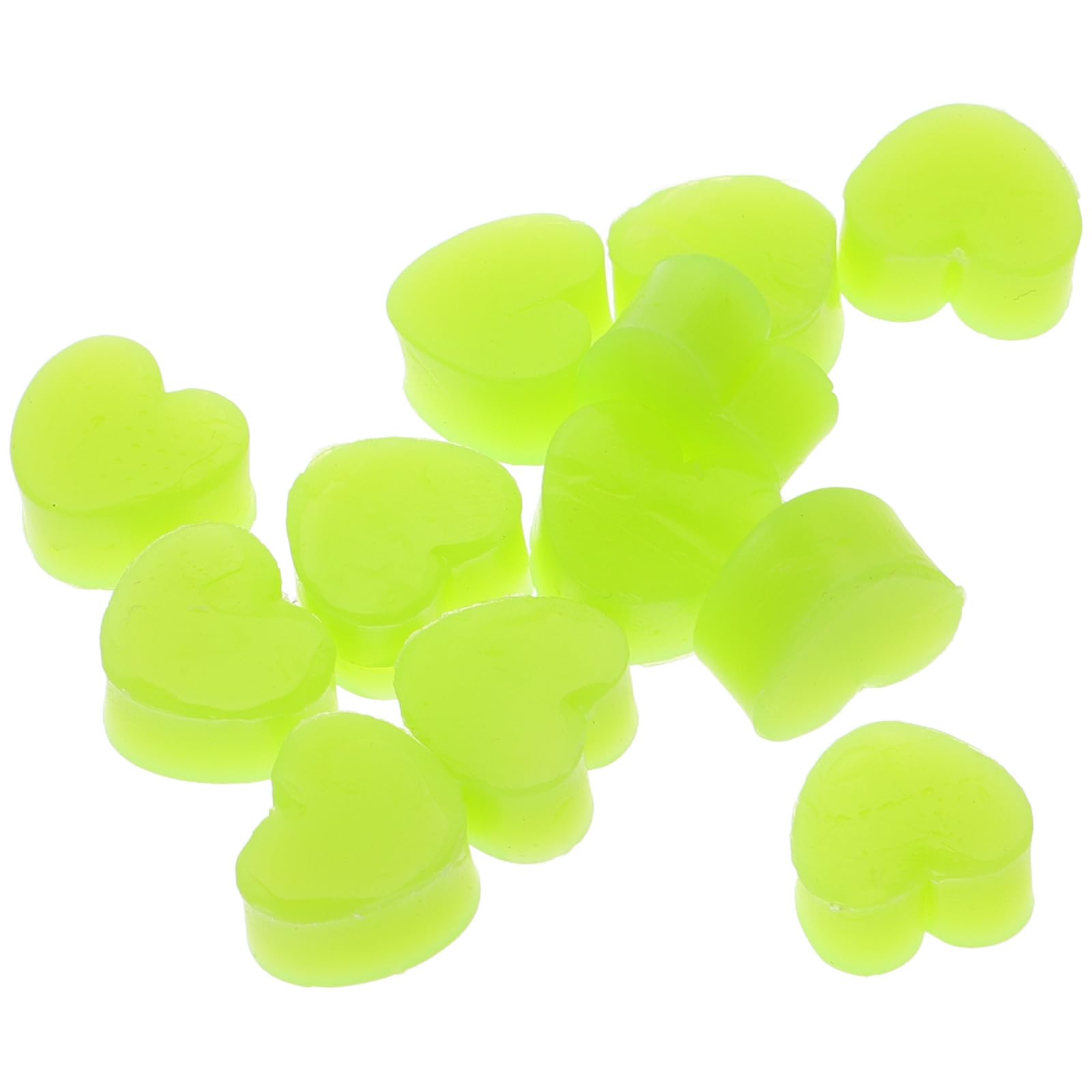Moldable Silicone 12pcs Heart-Shaped Noise Cancelling Waterproof Swimming for Sleep and Noise Reduction Soft Gel Earbuds and Adults