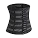 Bafully Weight Loss Hourglass Waist Trainer Body Cincher Sport Shapers M Black