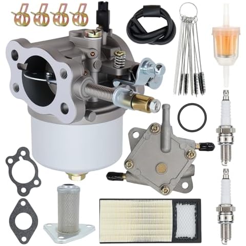 Carbman 72558-G01 Carburetor Compatible with EZGO Golf Cart Gas Car 350cc For Robin TXT Medalist 4-Cycle Engines Workhorse ST350 72558-G05 72840-G02 72873-G01 17559 520-184 Carb with Fuel Pump Cover