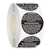 500 Etichette Olografiche Per Candele - Adesive 3.8cm Diametro - Foto 13