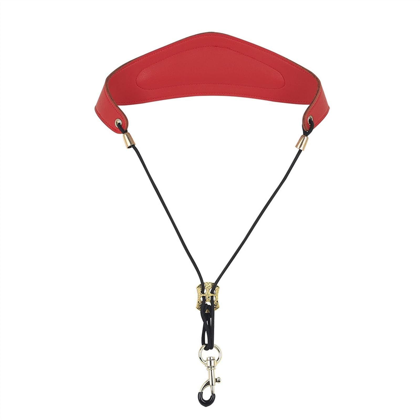 Pasek Do Saksofonu Plus Pasek Bawełniany Pasek Na Szyję Z Metalową Klamrą Sax, Pasek Na Ramię Zapobiegający Spadaniu Akcesoria do Saksofonu Części (Color : Red)