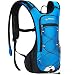MIRACOL Hydration Backpack with 2L BPA-Free Bladder Lightweight Hydration Pack for Running Hiking Climbing Biking Cycling Skiing (Blue)
