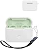 Funda para audífonos ROSESELSA OpenFeel Open Ear, UYRUREL silicona premium suave al tacto, protección contra golpes, resistente y duradera, con cordón, blanco. 1