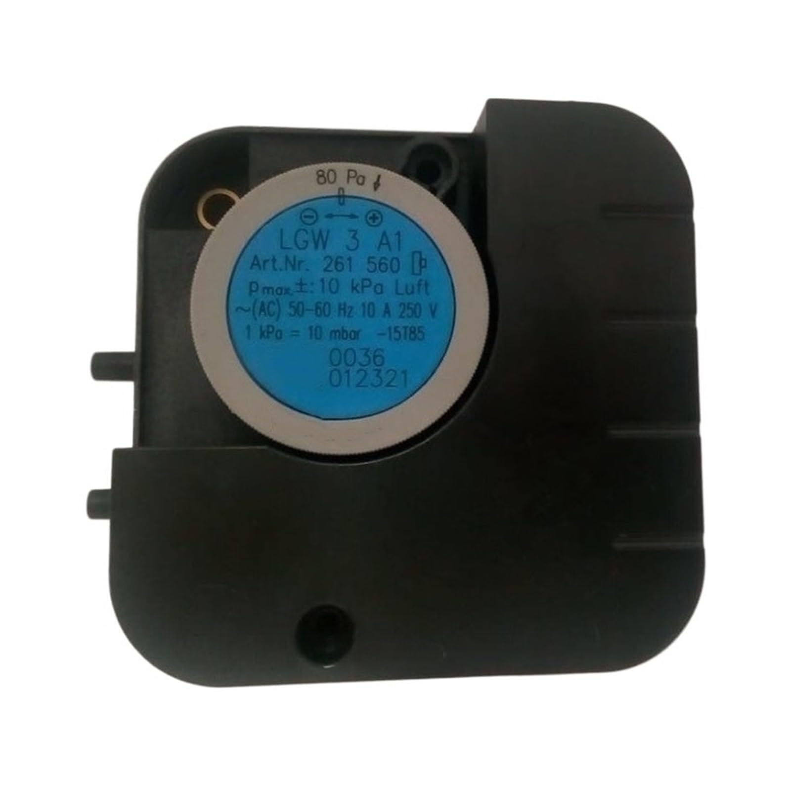Pressostat LGW3A1 differentiel pour controle precis du debit d air