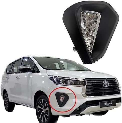K D Front Bumper/Corner Light for Toyota Innova Crysta Type 2 New Model (Right/Driver Side) With Bezzel