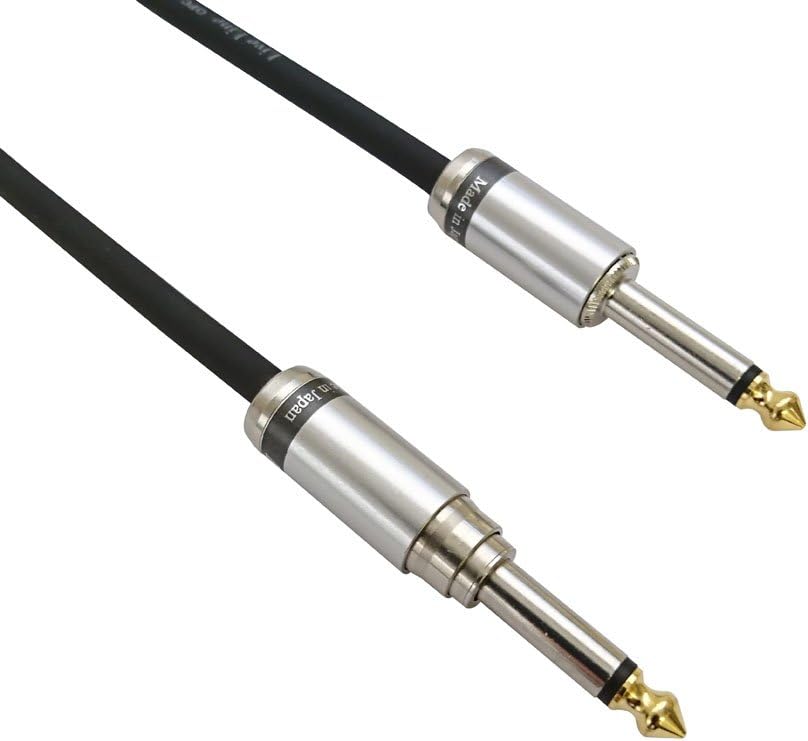 LiveLineInnovation Series Guitar Cable with Kill Switch, 16.4 ft (5 m), LIS-5M, S/S