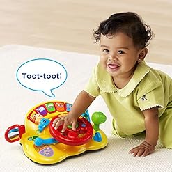Alternative view of VTech Turn And Learn Driver (Multicolour), Kid
