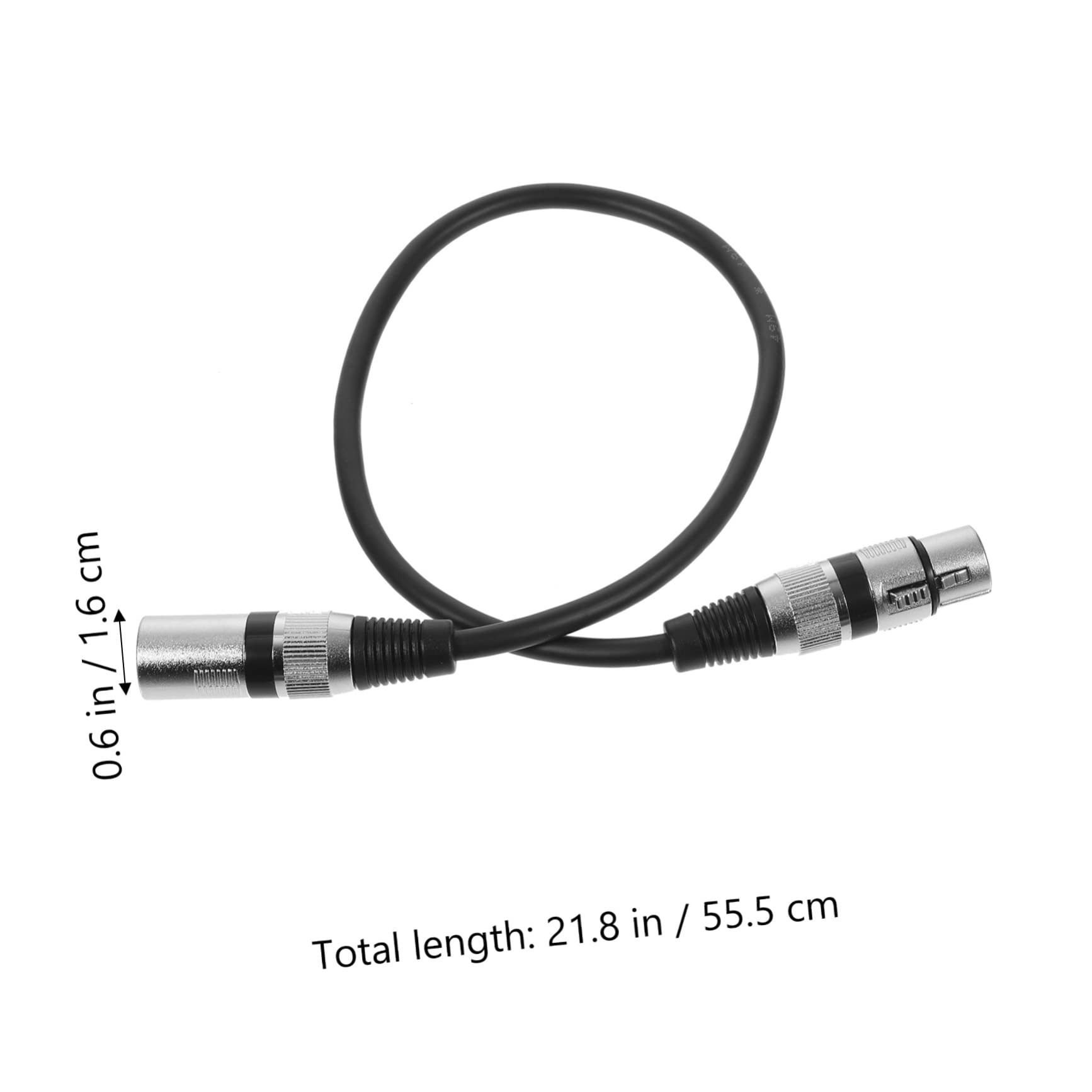 TOYANDONA 6piezas Cable De Micrófono Macho Hembra Para De Grabación y Ktv Transmisión De Audio Rápida