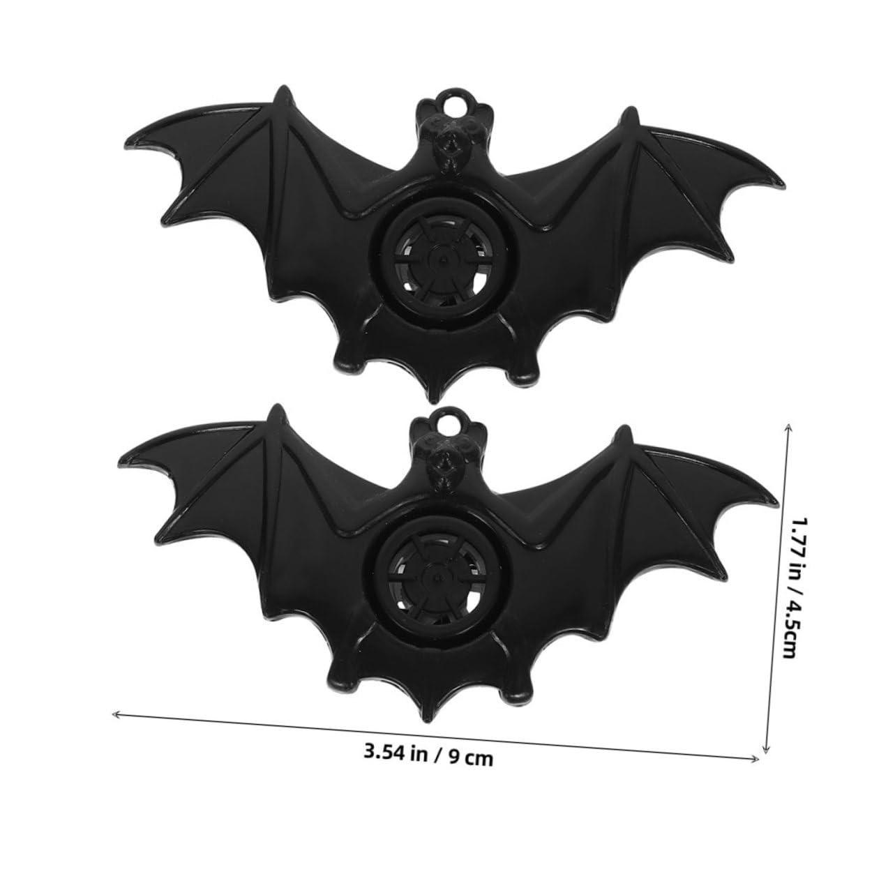 KOMBIUDA 25Pcs Bat Whistle Halloween Party Whistles for Fun Portable Bat Shaped Props for Birthday Festivals and Celebrations