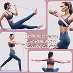 3Pcs Figure 8 Resistance Band, Arm Back Shoulder Exercise Bands, Elastic Rope Stretch Fitness Band Stretch Band for Chest Expander Yoga Gym Fitness Pulling Rope