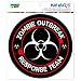 Graphics and More Zombie Outbreak Response Team Biohazard Red Automotive Car Refrigerator Locker Vinyl Magnet