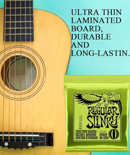 Image of Electric Guitar Strings, Guitar Strings Set Acoustic, Guitar Accessories Wound Electric Guitar Strings