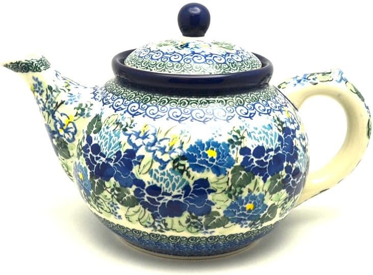 Polish Pottery Teapot - 1 1/4 qt. - Unikat Signature U5138