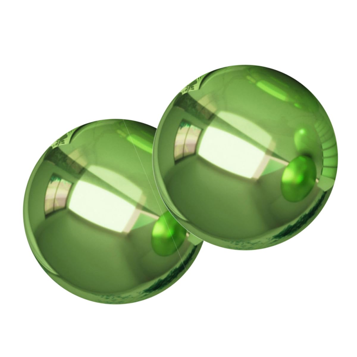 TOYANDONA Palla Riflettente per Esterni in Acciaio Inox 2 Pezzi, Globo a Specchio da Giardino 150mm, Sfere Luminose per Decorazioni Patio e Arredamento Esterno, Sculture di Gazing