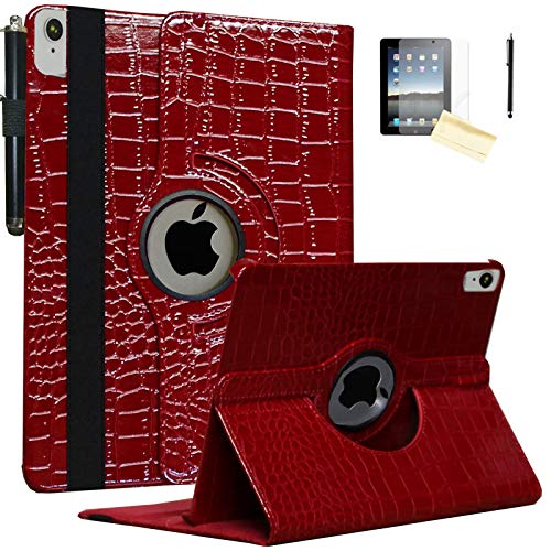 JYtrend iPad Air 4 10.9�C���` 2020�p [��2����y���V���[�d�Ή�] ��]�X�^���h �X�}�[�g���C�����E�F�C�N�A�b�v/�X���[�v�J�o�[ iPad Air ��4���� A2316 A2324 A2072 A2325�p (�N���R�_�C��)