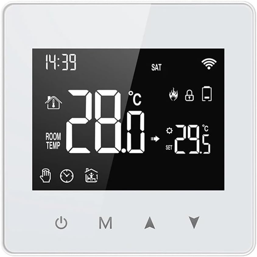 WiFi Smart Thermostat Low Power Battery Water Gas Boiler Temperature Controller(W-i-F-i Version)