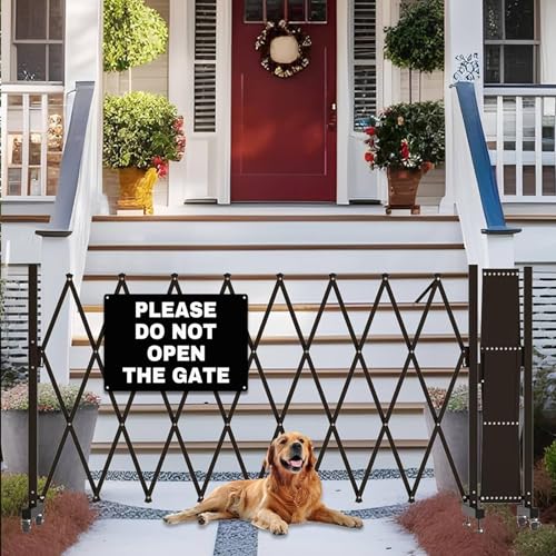 Image of Metal Sign Please Do Not Open The Gate Sign Home Yard Wall Decor 8X12Inch