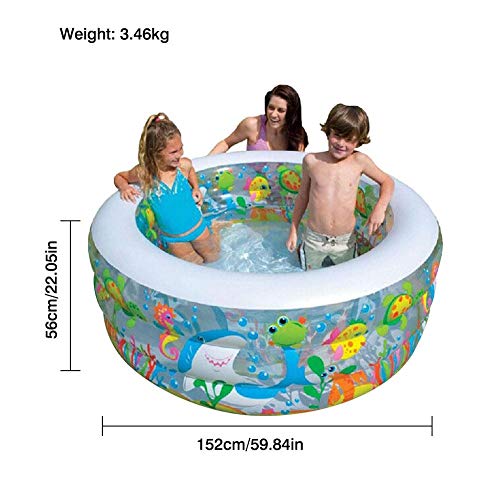 Piscina N/C, piscina inflável de natação central para crianças adultas, conjunto de banho familiar f