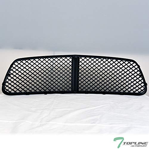 Black Mesh Front Hood Bumper Grill Grille Abs For 2011-2014 Dodge Charger #TOP2