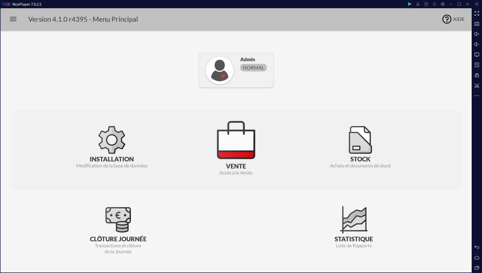 Software de caja para Android UNICOPOS VERSION BASIC 1 AÑO con soporte en FRANCÉS/INGLÉS