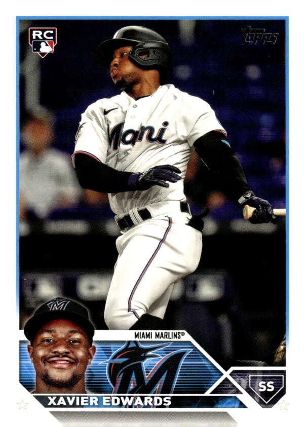 Amazon.com: 2023 Topps Update Series #US296 Xavier Edwards RC 